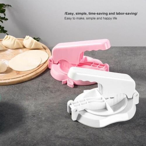 New Presser Dumpling Skin Press Tool Dumpling Wrapper Making Mold Household Kitchen Gadget Baking Pastry Tool