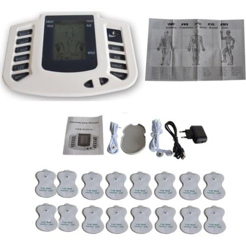 Intermediate frequency multi-function digital meridian portable household multi-functional fields massager massager + 16 strips
