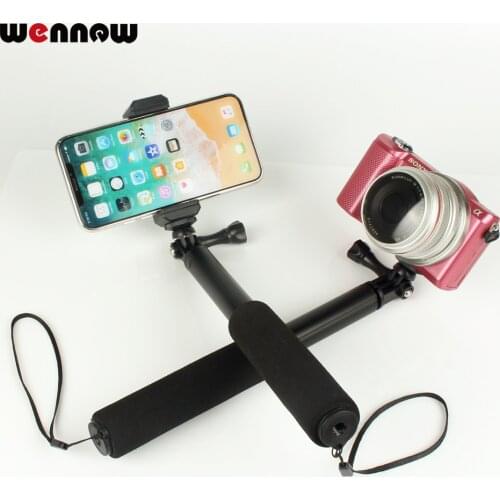 Selfie Sticks Self Handheld Monopod for ThiEYE E7 i30 i60e i60 T5 T5e V5 V5s AKASO EK5000 EK7000 Foscam AC1080 SJCAM SJ7 EE 4GEE
