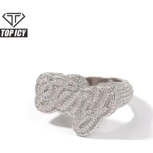 TOP ICY Rings With Cubic Zirkonia For Women