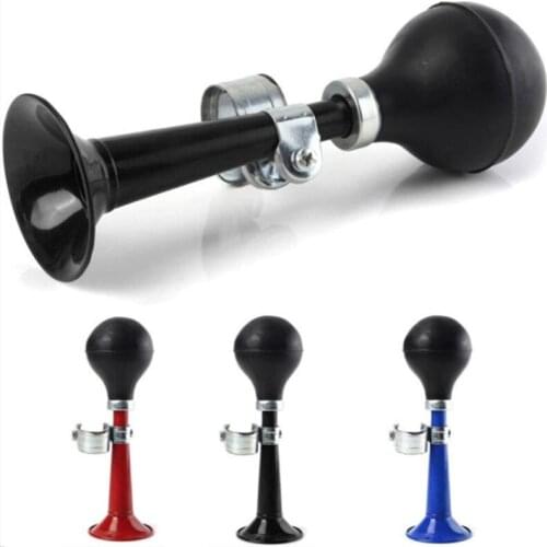 Bicycle Air Horn Hooter Non-Electronic Bike Bell Alarm Bugle Silicone Squeeze Bulb Trumpet Cycling Bicycle Bell