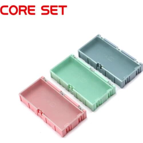 3pcs 125*63*21mm SMD Storage Box SMT Mini Electronic Component Tool Practical Jewelry Storage Case High Quality