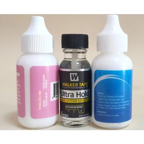 38ml waterproof Lace wig bonding Glue 15ml Ultra Hold Glue Men Toupee Tape Hair System Adhesives glue For Lace Wig/Toupee