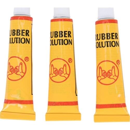 5pcs Bicycle Bike Tire Tyre Tube Patching Glue Rubber Cement Adhesive Repair Tool