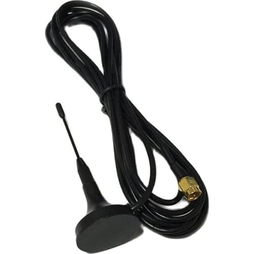 3G Antenna 3dBi 900-1800MHZ 3M SMA Male 3G GSM Aerial Antennas Size 90mm long