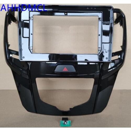 Car Fascias Navigation Panel Dash Frame Kit For 10" ~ 10.2" Android Multimedia Player For Hover Haval M4 2014 2015 L.H.D