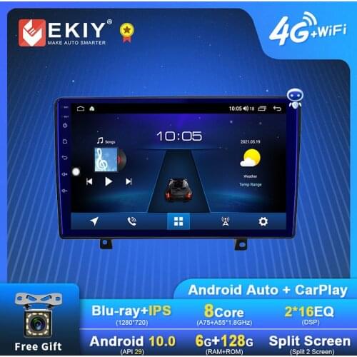 EKIY Android Car Radio For Opel Astra H 2006 - 2014 Navigation GPS 1280*720 IPS DSP Carplay Multimedia Player Auto Stereo DVD FM