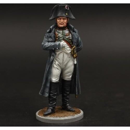 French Emperor Napoleon Figurines 1/30 60mm Tin Metal Modern Soldier Napoleonic Wars Model Decoration Commemorate Crafts Gifts
