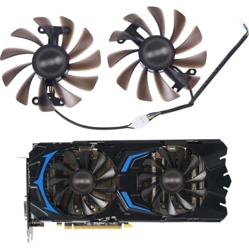 95MM GALAX GeForce GTX1070 1070Ti GPU Cooler Fan For KFA2 AMP Core Graphics fan M2EC