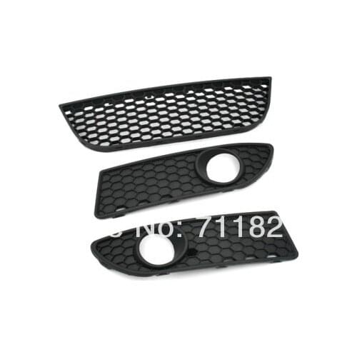 Honey Comb Lower Grille Set For Volkswagen For VW Polo 9N3