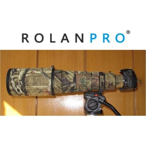 ROLANPRO lens camouflage coat rain cover for Nikon AF-S 500mm f/4D ED I Generation lens protective case hood lens cap