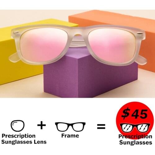 Langford myopia sunglasses Casual square sunglasses prescription men polarized sunglasses for women Transparent sunglasses