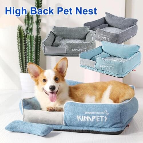 Wholesale Dog Cotton Bed Winter Comfortable Warm Foam Pet Nest Hedgehog Squirrel Hamster Bed Multiple Colors Washable Pet Mat