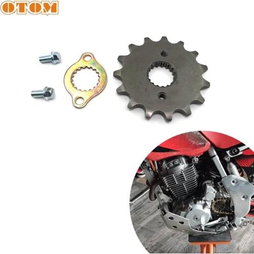 OTOM For HONDA XR400R XR400 R XR 400R TRX400EX TRX400 EX XR400 Small Sprocket Active Chain Sprocket Pit Bike ATV Motorcycle Part