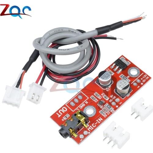 MAX9812 Electret Microphone Amplifier Board Sound Voice Module 3V/5V/12V Input