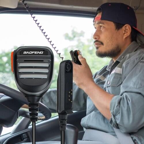 Walkie talkie Waterproof remote Speaker hand Shoulder Microphone for Baofeng BF-UV9R BF-A58 BF-9700 etc. Radio