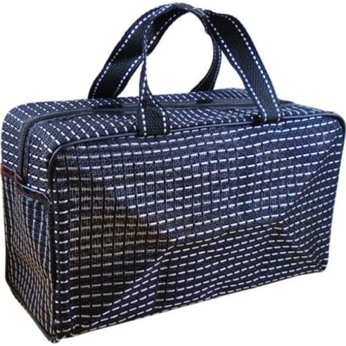 Portable Women Men Toiletry Bag Mesh Travel Toiletry Storage Organizer Bath Wash Tote Case Folding Reusable Travel Storage Bag