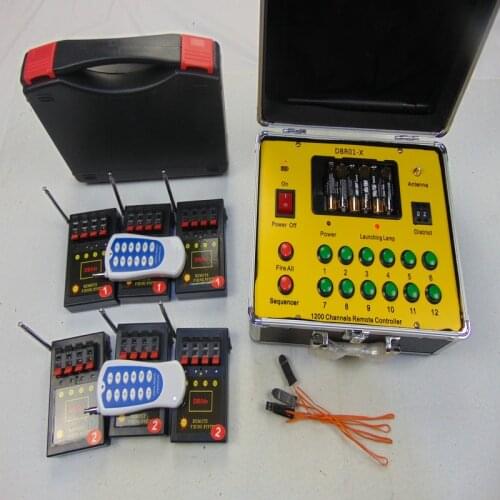 Home Entertain 24 Cues Remote fireworks stage receiver electric wire Professional stage smart switch wedding equipment