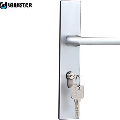 Factory Direct Space Aluminum Handle Lock Indoor Lockset Hardware Wholesale Room Door Locks