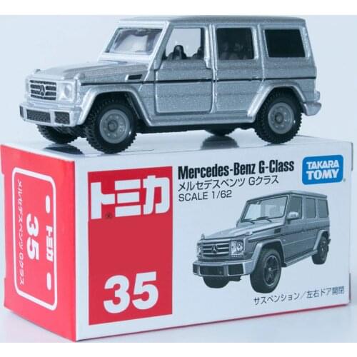 Takara Tomy Tomica No.035 #35 Mercedes -Benz G-Class (Box) Scale 1 : 62 Diecast Toy Alloy Car Model for Boys