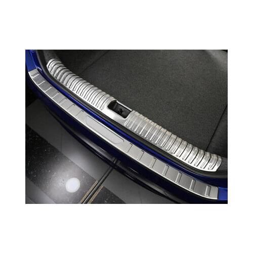 Outer + Inner Rear Bumper Protector Sill Trim 2pcs For Honda Accord 2018-2020