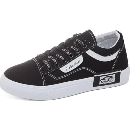 2019 Fall New Canvas Shoes woman Spring Tênis Vulcanize Shoes Zapatillas Mujer Korea Casual Low Lace-up Fashion Sliding Sneakers