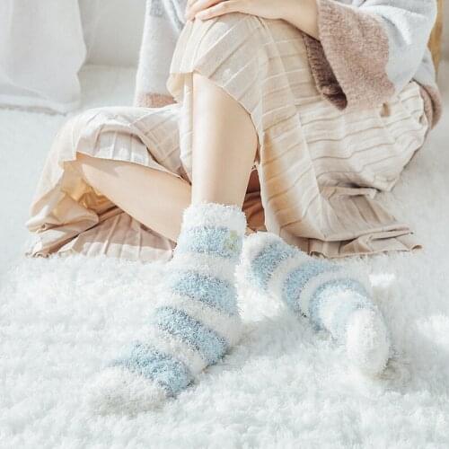 10 Pairs/set Manufacturers Direct Selling Winter Womens Warm Socks Snowly Wholesale Girl Sock Snowly Keep Warm