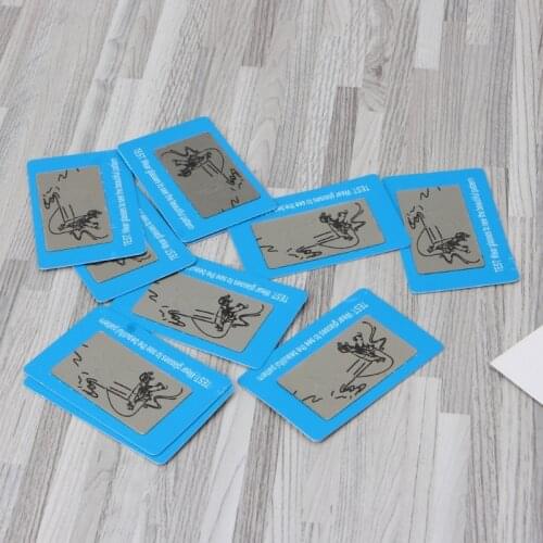 10pcs Sunglasses Polarized Test Card Shade Test Your Sunglasses Polarized Lens PXPB