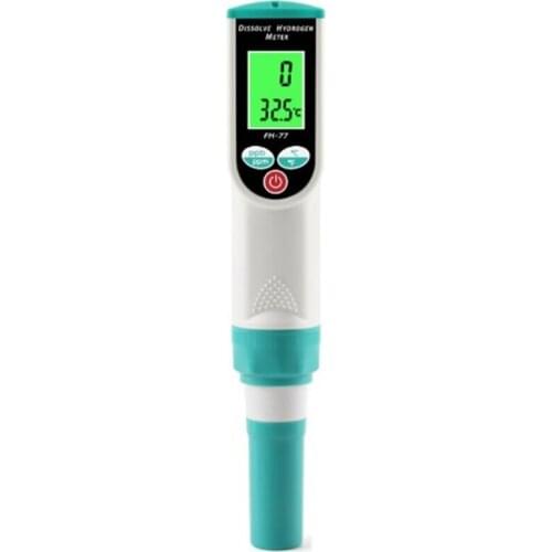 2 In 1 Temp Dissolved Hydrogen Meter Digital LCD Display Analyzer Water Quality Tester Detector For Drinking Water