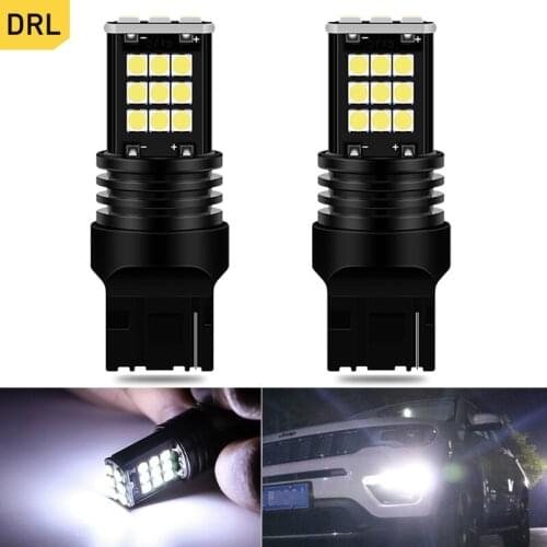 2X 7440 T20 W21W LED 1156 BA15S P21W LED Bulb Car Reverse Light For Mazda 3 6 CX-5 323 5 CX5 2 626 Spoilers MX5 CX 5 12V DRL