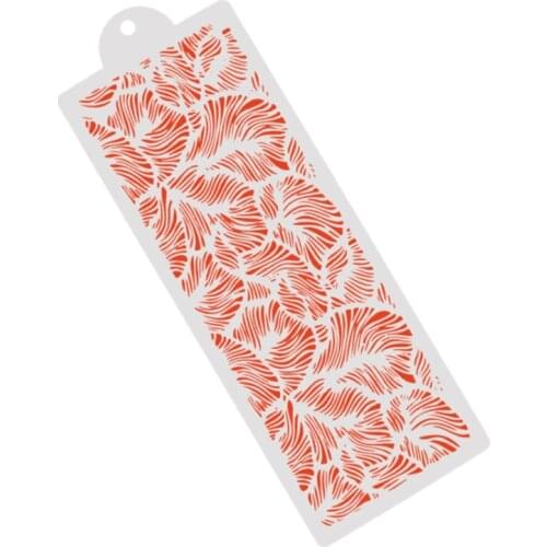 42cm Stencils Flower Leaf Texture DIY Layering Painting Template Decor Scrapbook Coloring Embossing Album Office School Supplies