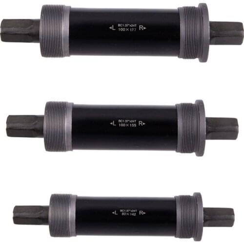 80mm 100mm Bicycle Square Tapered Bottom Bracket Axis for Fat Snow Bike Riding