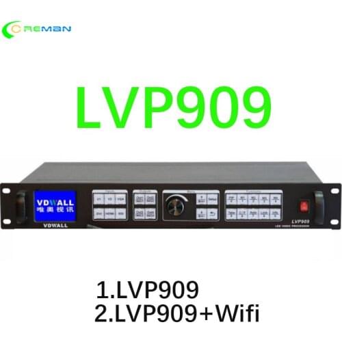 Free shipping led full color display screen controller lvp909 Seamless switching led video processor LVP909 LVP919 A6000