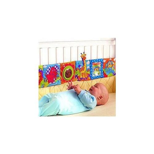 Baby toys Multifunctional gustless multi-colored baby plush cloth books bed bumpers