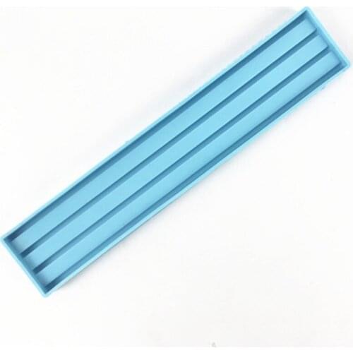 Domino Tray Three-layer Bracket Epoxy Resin Mold Silicone Mould DIY Crafts Casting Tools W0YA
