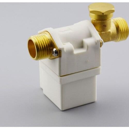 AC 220V Brass 1/2" Electric Solenoid Valve Water Air N/C Normally Closed Water