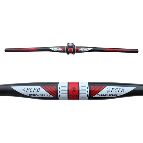 FCFB FW T700 carbon fiber mtb bicycle UD handlebar 600- 720*31.8mm Mountain bike cycling handlebars only 140g