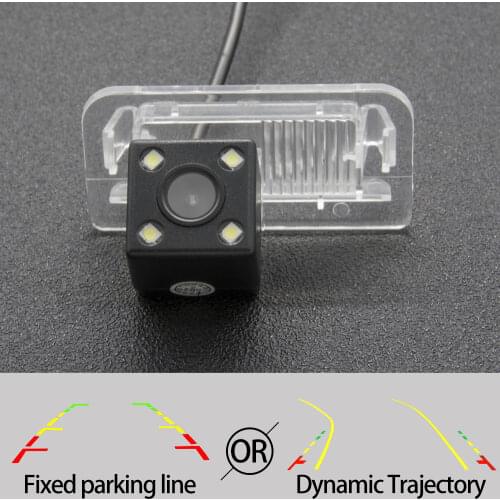 Fixed Or Dynamic Trajectory Rear View Camera For Mercedes Benz B Class W246 B200 B180 B220 B250 2012~2018 Car Parking Monitor