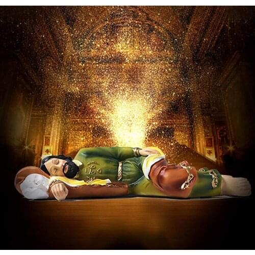 Christian Sleeping St Joseph Statue Saint Joseph Catholic Religious Resin Jesus Statues Decor Desktop Figurines Home Decor