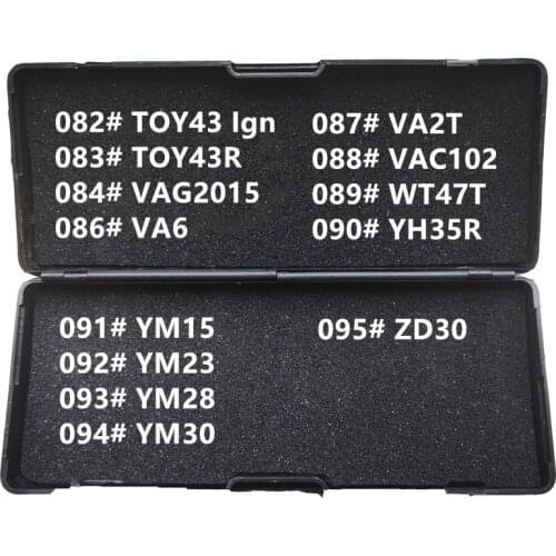 Original lishi 2 in 1TOY43 TOY38R VAG2015 VA6 VA2T VAC102 WT47T YH35R YM15 YM23 YM28 YM30 ZD30 Locksmith Tools
