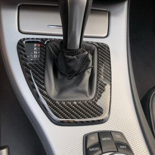 It Is Suitable For BMW 2005-2012 3 Series The Carbon Fiber Special E90 E92 Gear Panel - Solid Color