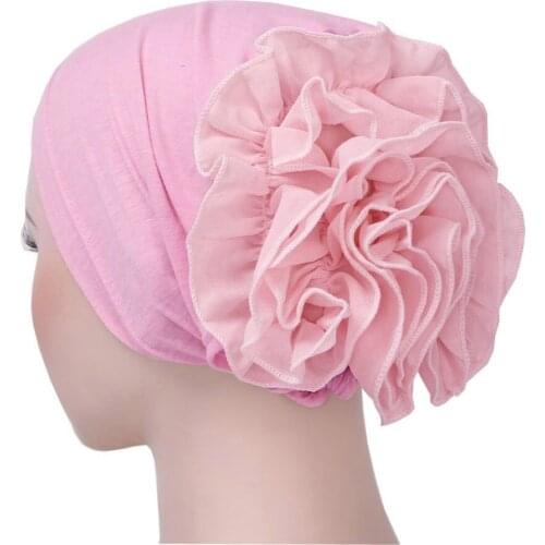 Muslim Women Cap Satin Elastic Bonnet Hat For Hair Care Head Cover Adjust Hair Loss Hat Beanies Skullies Islamic New #T1P