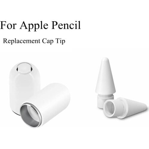 Replacement Tib for Apple Pencil 2 1 iPencil Nib for iPad Air Stylus For Apple Pen Adapter Magnetic Replacement Cap Tips Nib