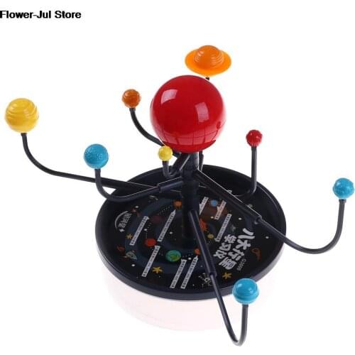 Solar System model Nine Planets Painting Planetarium Model Kit Science Astronomy Geography Teaching Supplies kid Educational Toy