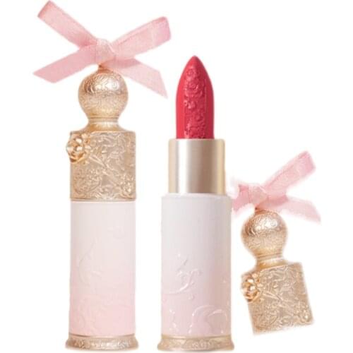 TTNewArrival Flower Know New Flower God Velvet SoftSatin Lipstick Matte Lipstick WomensLong-Lasting Moisturizing and Nourishing