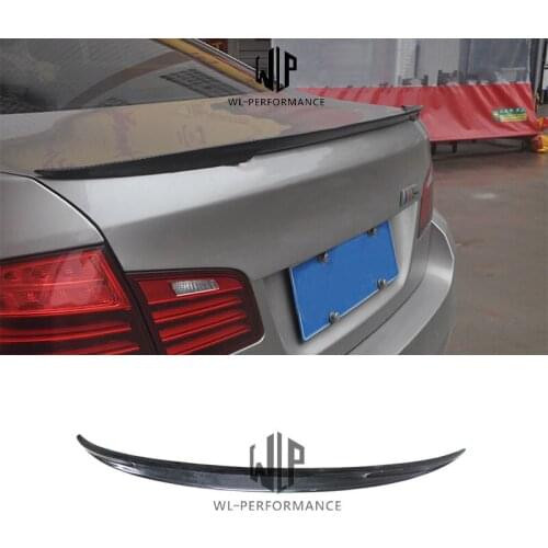 F10 5 Series P Style High Quality Carbon Fiber Auto Car Rear Spoiler For BMW F10 F18 535i 525i 520i 530i Car Styling