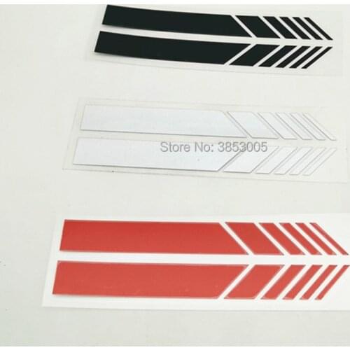 Car Rearview Mirror Decal Stripe for skoda octavia a5 skoda rapid skoda octavia a7 lancer x polo sedan mazda cx-5