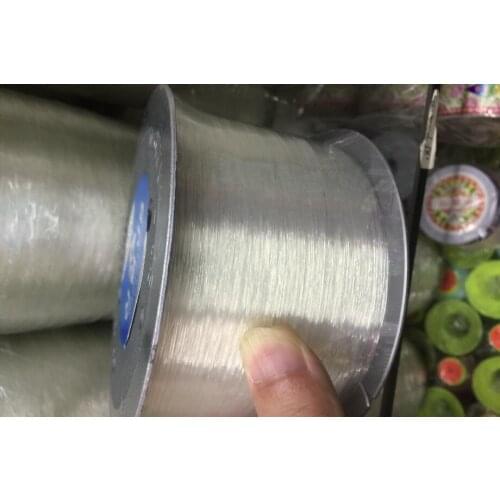 0.6mm 1000m/Row 3280Feet White Clear Korean Strong Stretchy Elastic Wire Cord Thread For Diy Beading Bracelet Necklace