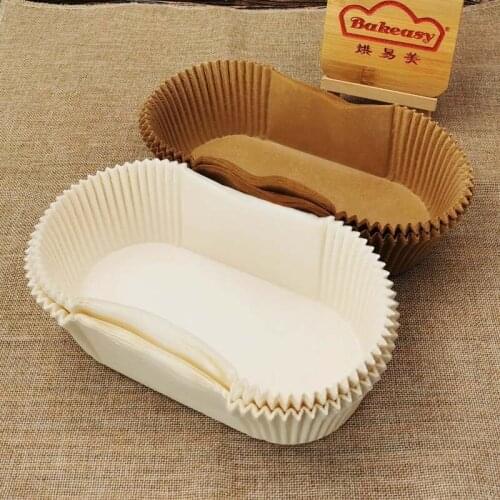 10PCS Silicone Cake Mold raft Cake Cup Chocolate Liners Baking Tool Cupcake Cases Muffin Rectangular forms for the cookies Mould
