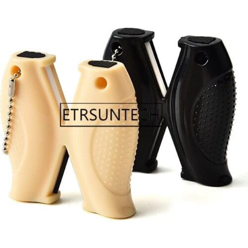 100pcs Mini Kitchen Sharpener Kitchen Tools Accessories Creative Outdoor Portable Pocket Knife Sharpener